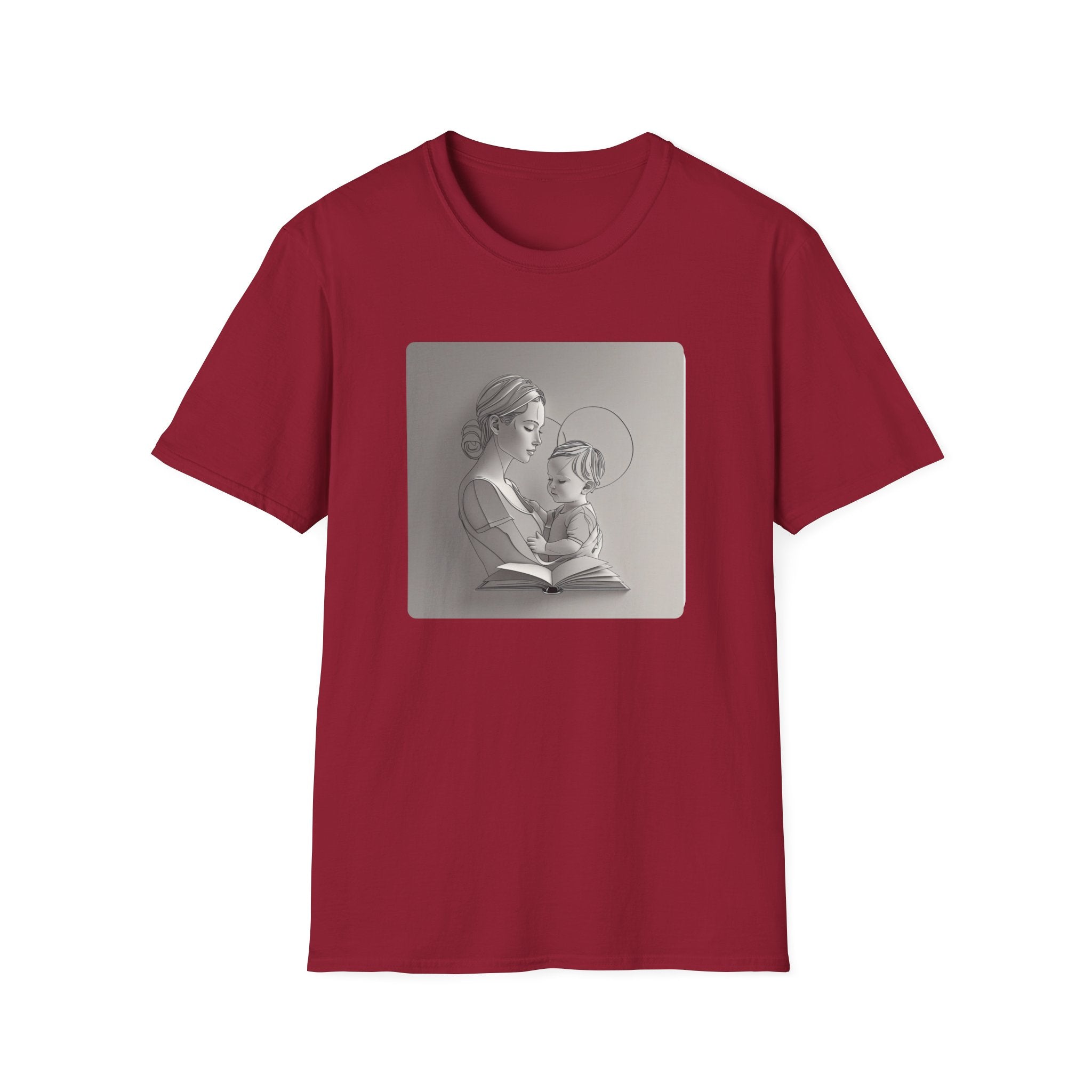 Minimalist Mother And Child