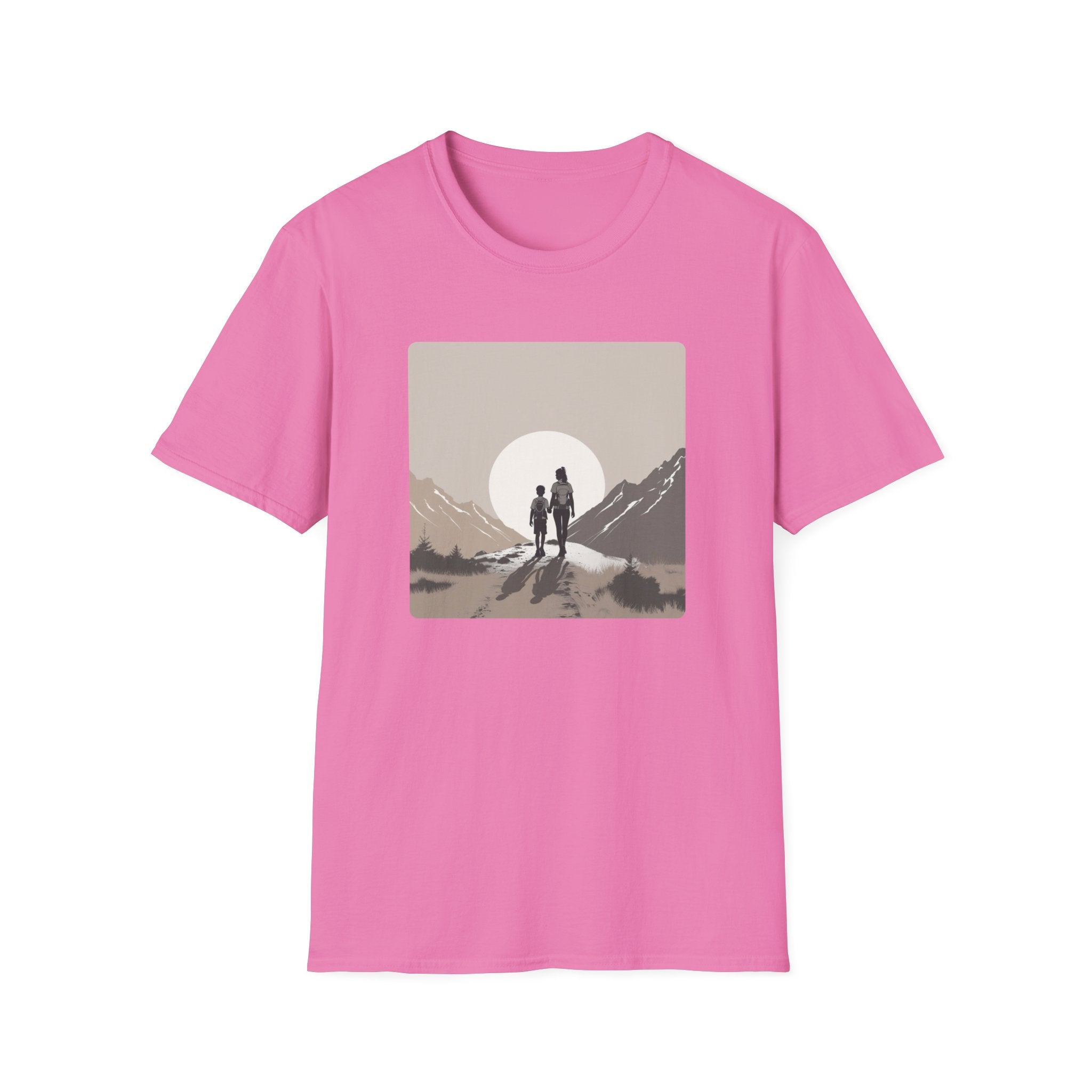 Mountain Walk Towards The Moon