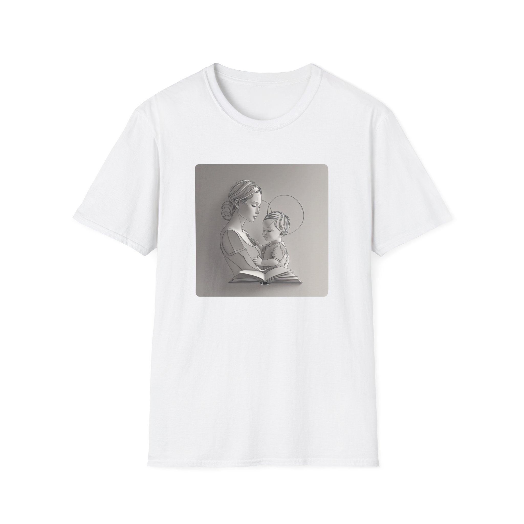 Minimalist Mother And Child