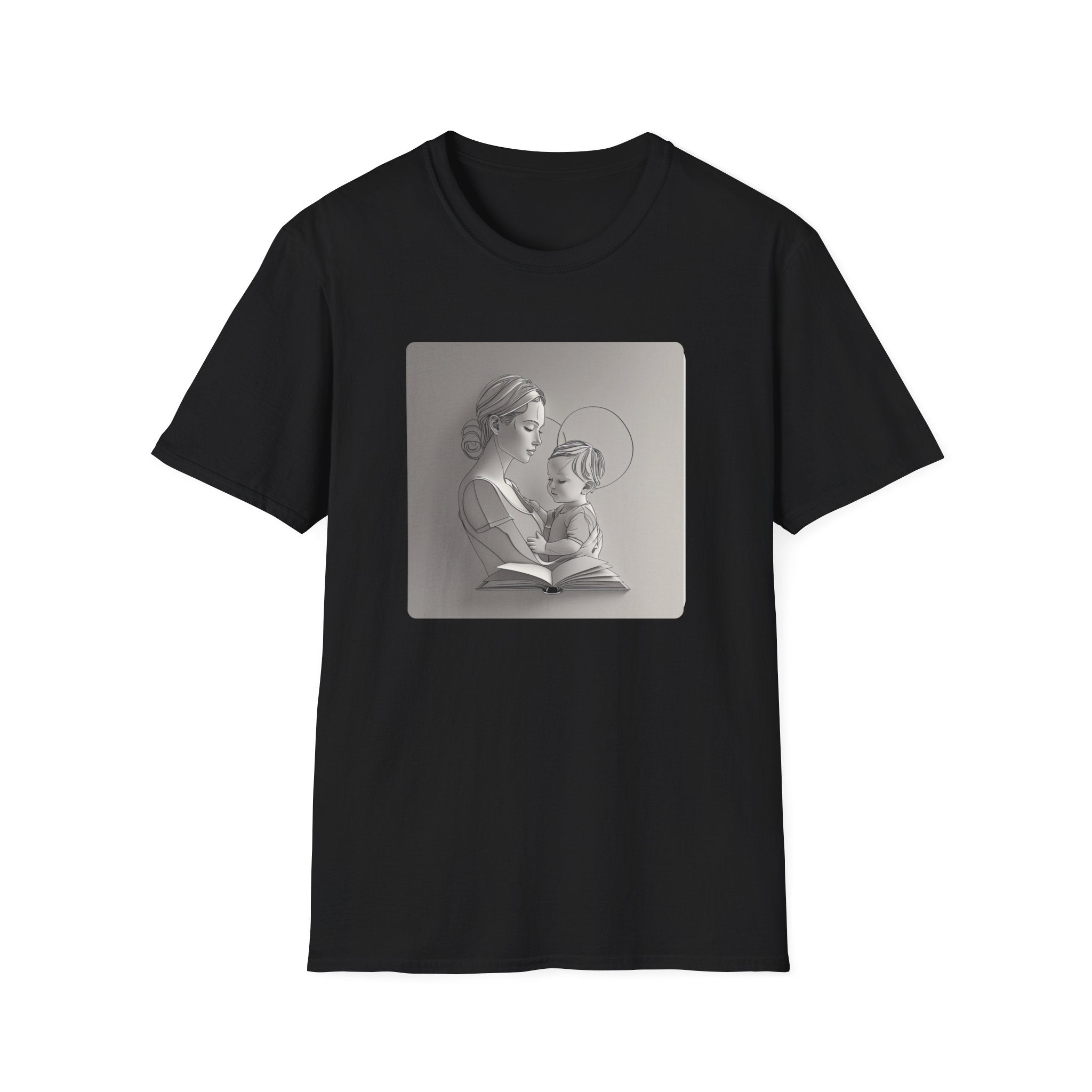 Minimalist Mother And Child